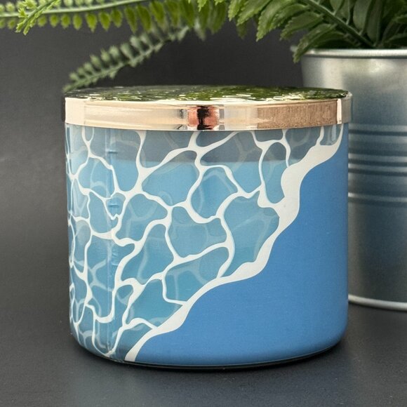 BBW Surf Shop Bath & Body Works 3 Wick Candle - Picture 2 of 10